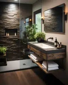 Rustic Bathroom Remodel