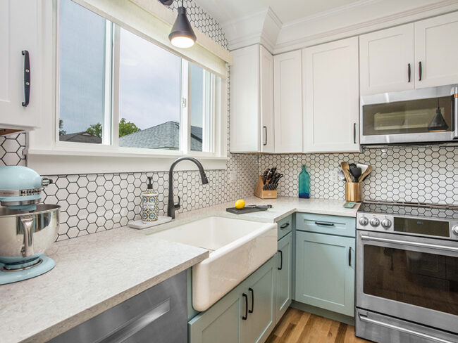 compact kitchen remodel