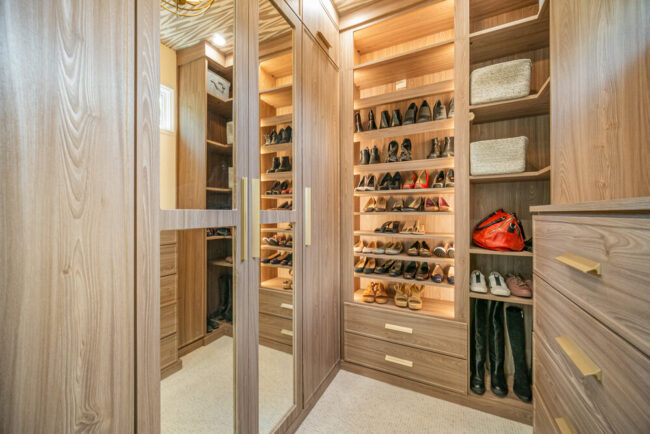 custom walk-in closet