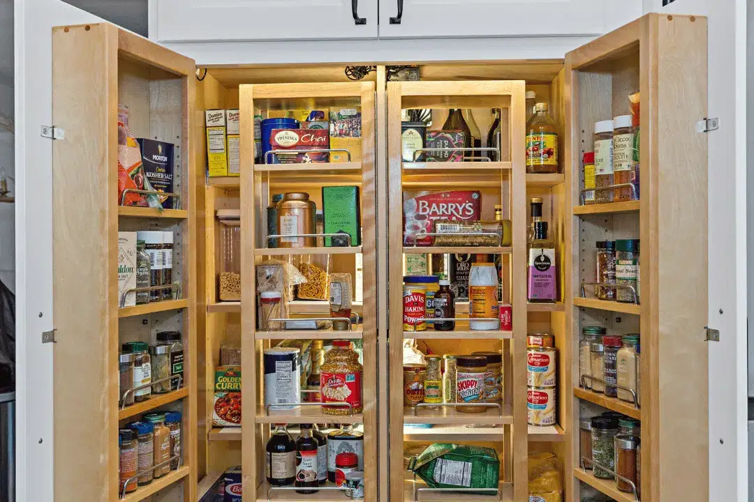 pantry remodel with wine rack Westchester County