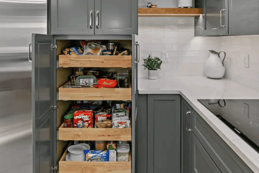 dreamStyle kitchens & baths pantry remodel
