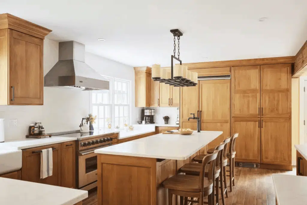 Modern kitchen before and after remodel