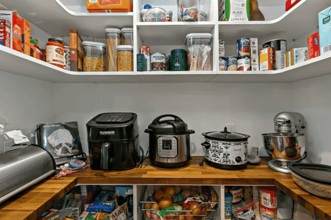 closet and pantry remodel
