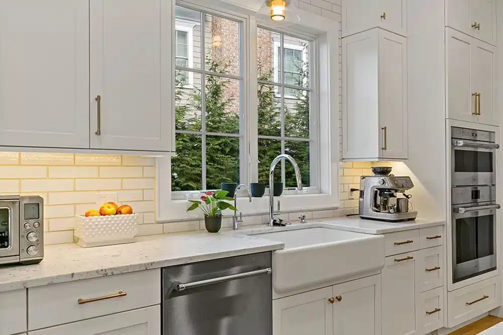 organized kitchen storage drawers