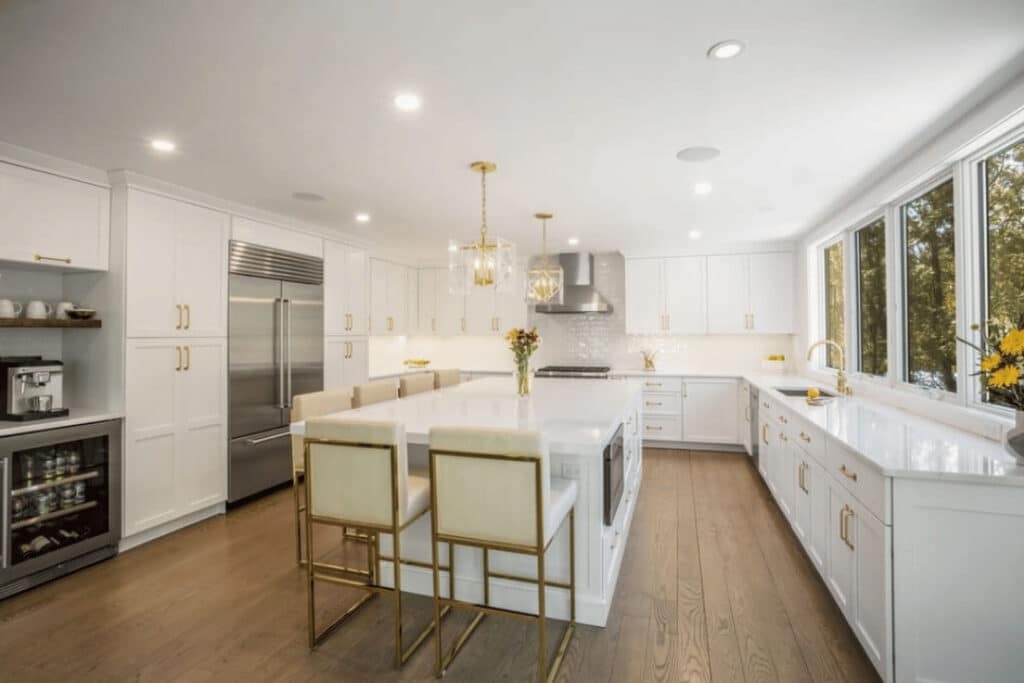 Well-designed kitchen space maximising storage, workflow, and long-term home value