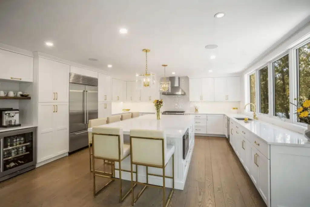 Well-designed kitchen space maximising storage, workflow, and long-term home value